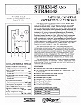 DataSheet STR83145 pdf
